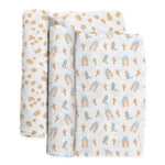 Howdy Blue Swaddle Blanket Set