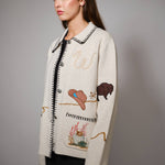 Western Wool Sweater Jacket