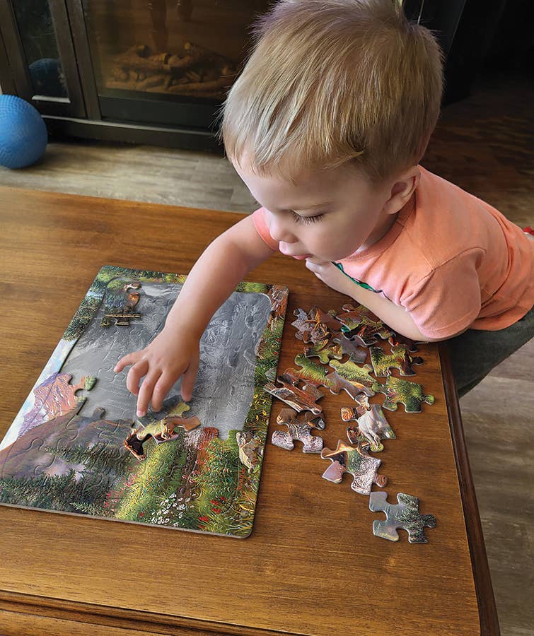 Horse Stream Tray Puzzle (35 pc)