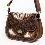 Saddle & Hide Tooled Purse