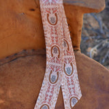 Dusty Rose Cowgirl Twilly Scarf