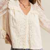 Sunday Ride Country Lace Blouse