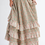 Boho Country Floral Skirt