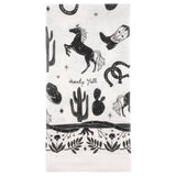 Boho Horse Tea Towel