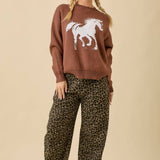 Mustang Spirit Knit Sweater