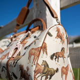 horse tapestry bag