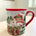 White Christmas Horse Mug