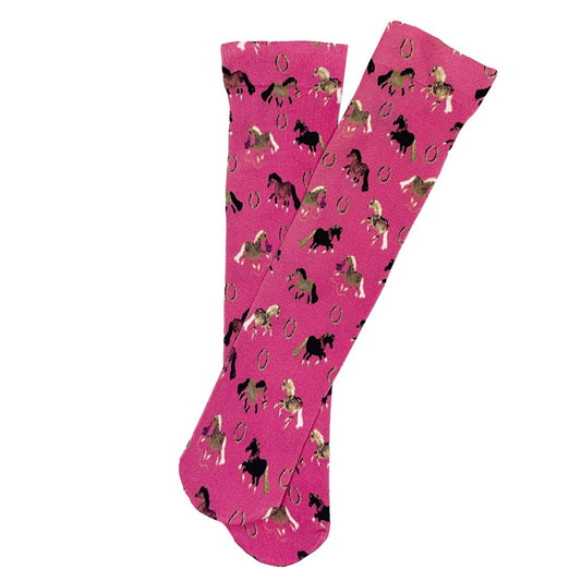 pink pony socks for kids