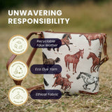 Running Horse Tapestry Purse
