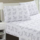Equestrian Heirloom Cotton Sheet Set