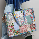 Country Rose Patchwork Bag