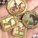 Vintage Equine Magnets (Set of 4)