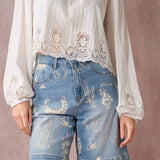 Lucky Horse Denim Shorts