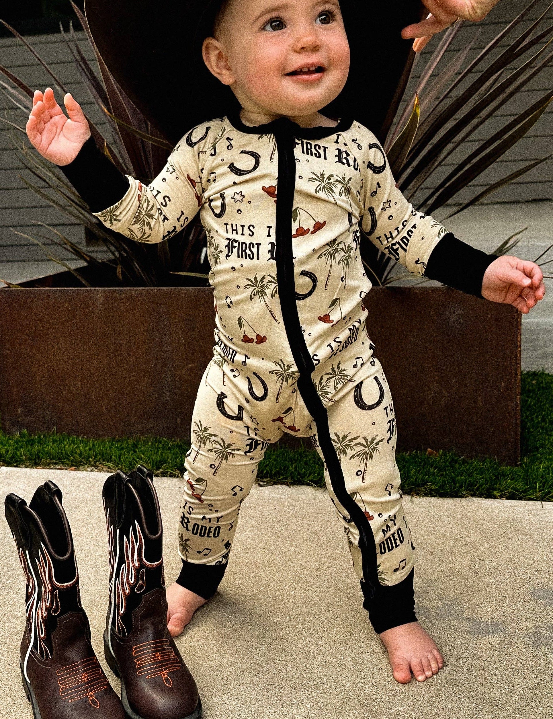 Rodeo Baby Bamboo Onesie