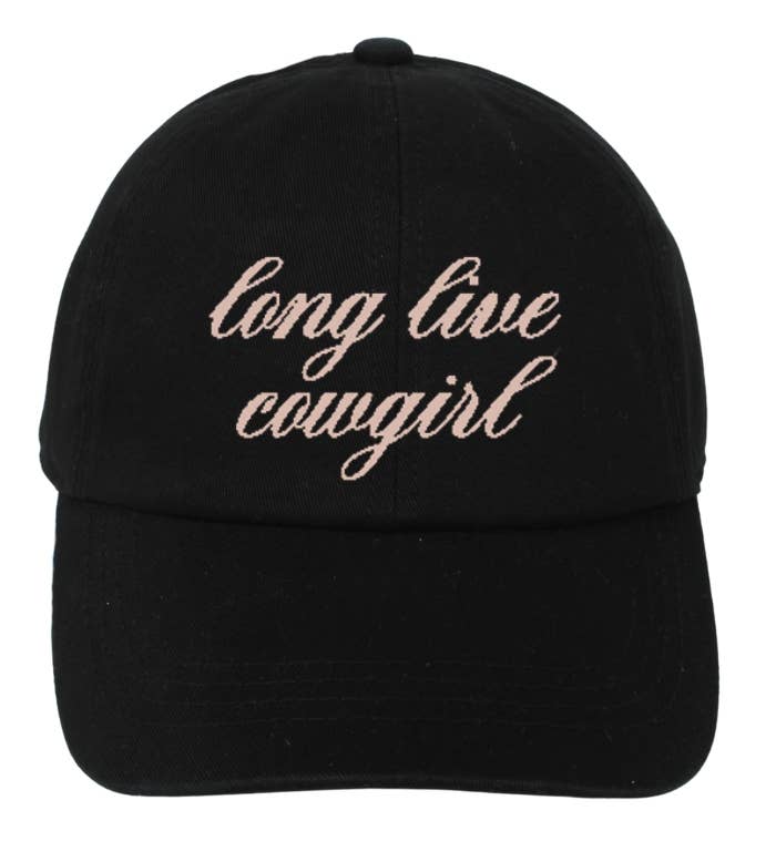 Long Live Cowgirl Cap