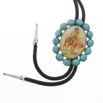 Cowgirl Turquoise Bolo Tie
