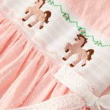 Blush Belle Pony Lace Dress