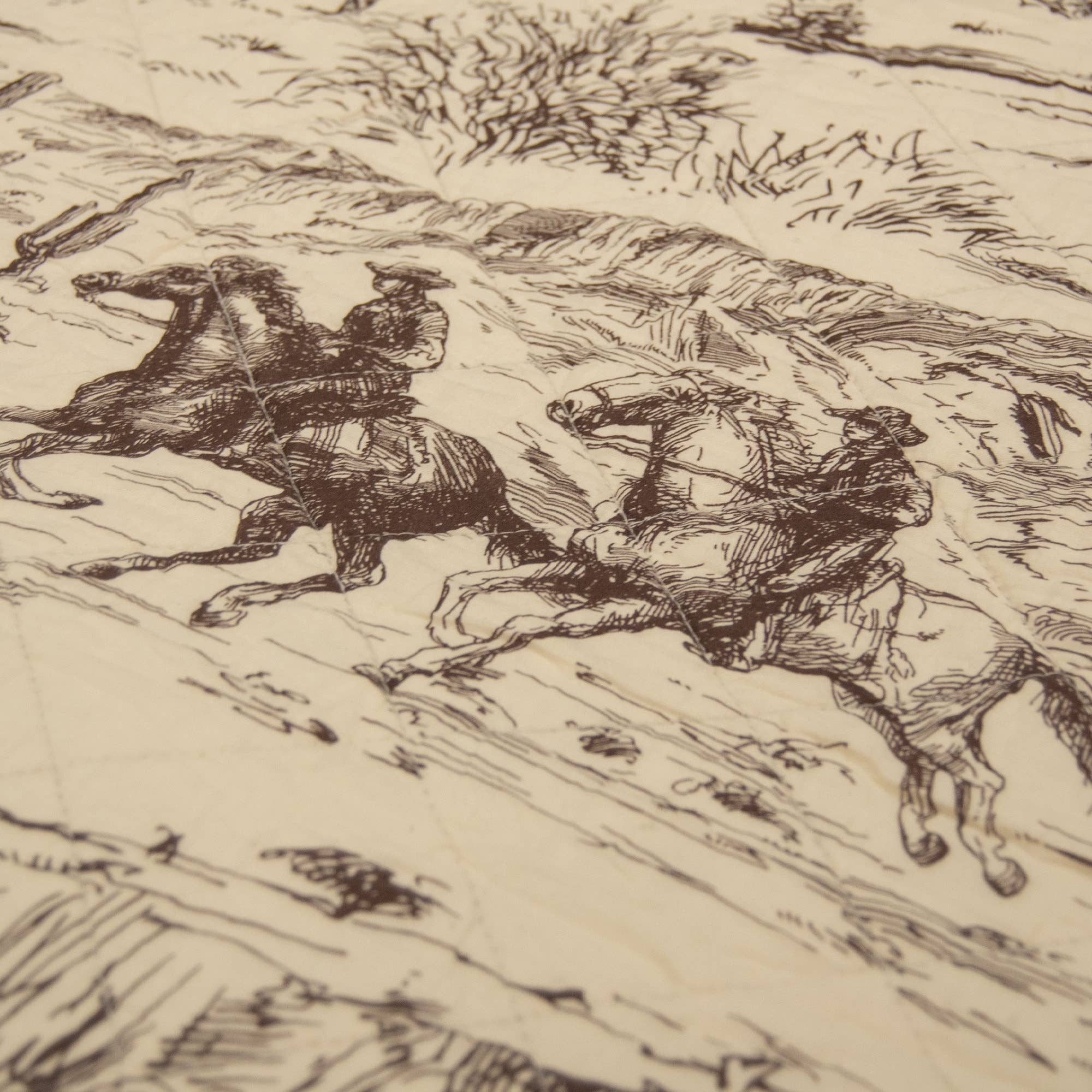 Horse & Cowboy Throw