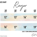 Yeehaw! Boy's Toddler Ringer Top