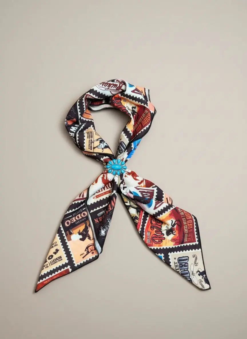 Vintage Rodeo Wild Rag Faire - Avery