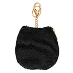 Lucky Horseshoe Hand-Beaded Coin Purse