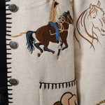 Western Long Button-Up Jacket