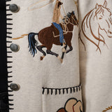 Western Long Button-Up Jacket