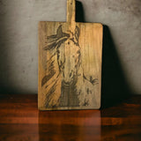 Homestead Horse Mango Wood Cutting Board