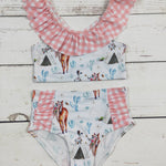 horse cactus girls swim set