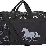 lucky horseshoe duffle bag