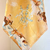 open range cowgirl silk scarf