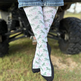 Meadow Horse Run Socks (Petite)