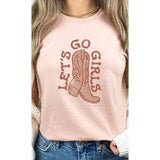 let's go girls adult tee