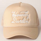 howdy darlin' trucker hat Wheat