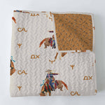 casey cowgirl baby quilt