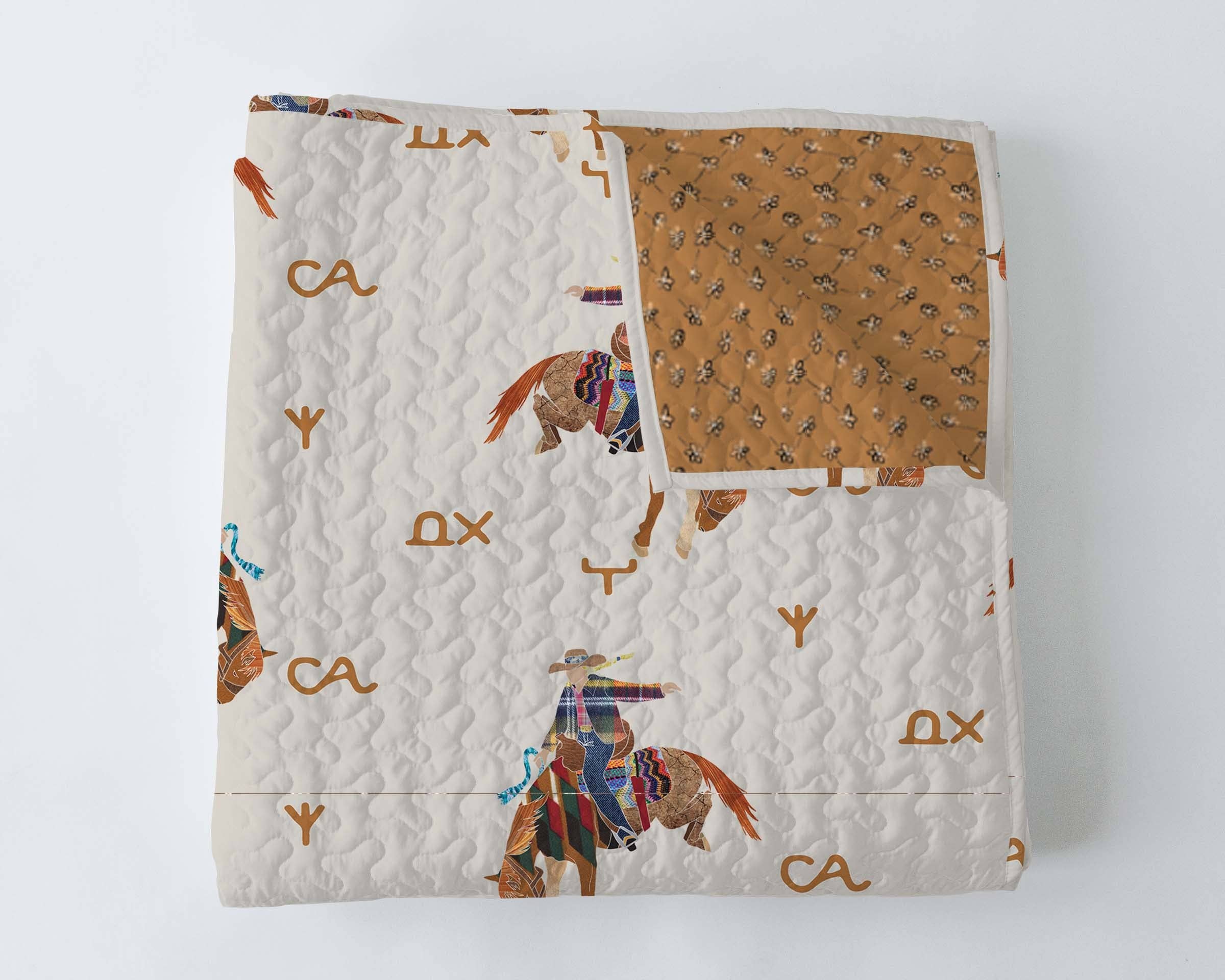Casey Cowgirl Baby Quilt