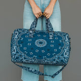 Indigo Cowgirl Duffel Bag