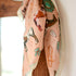 western peach silk scarf