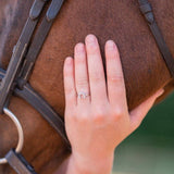 Lucky Charm Horseshoe Ring