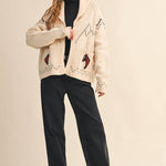 Aztec Knit Horse Sweater