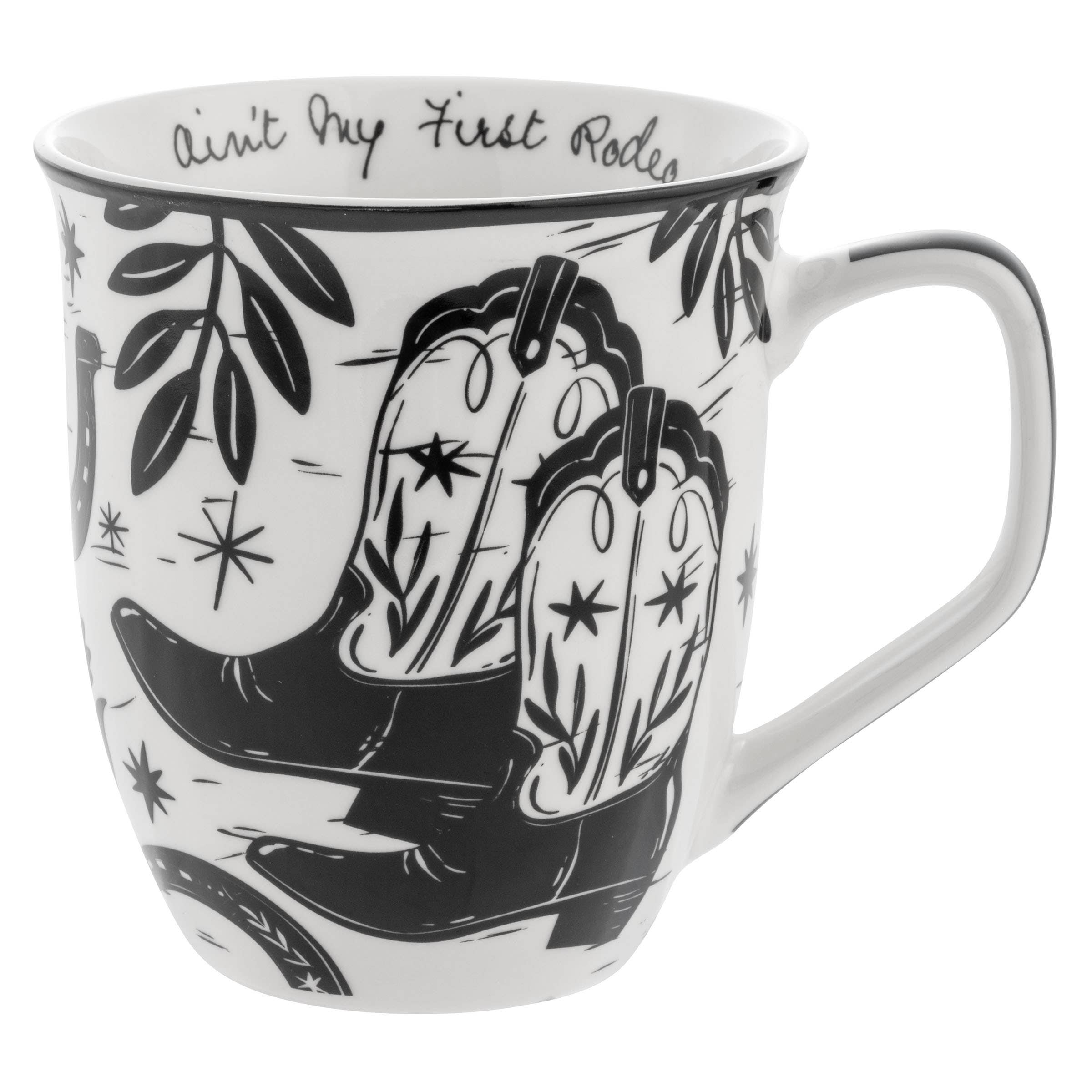Boho Cowgirl Boots Mug