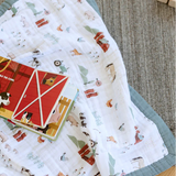 Farmyard Pals- Cotton Baby Quilt