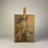 Homestead Horse Mango Wood Cutting Board