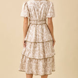 Vintage Horse Toile Dress