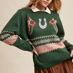 Lucky Charm Horse Sweater