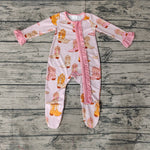 Pink Boots Little Cowgirl Romper