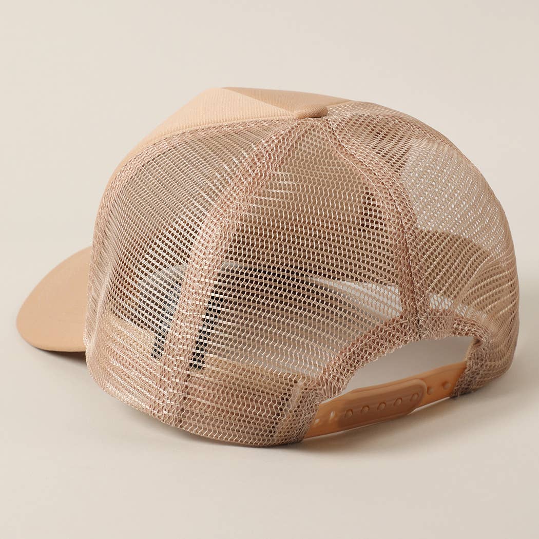 american cowgirl trucker hat