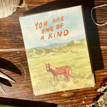 You Are One of a Kind Horse Greeting Card