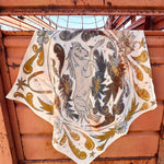 Bloomin' Bronc Silk Scarf