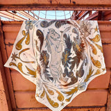Bloomin' Bronc Silk Scarf